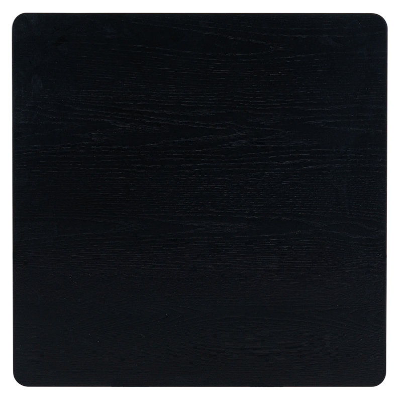 Jaylessa Wood 1 Drawer End Table, Black