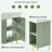 Bathroom vanity with Left side storage