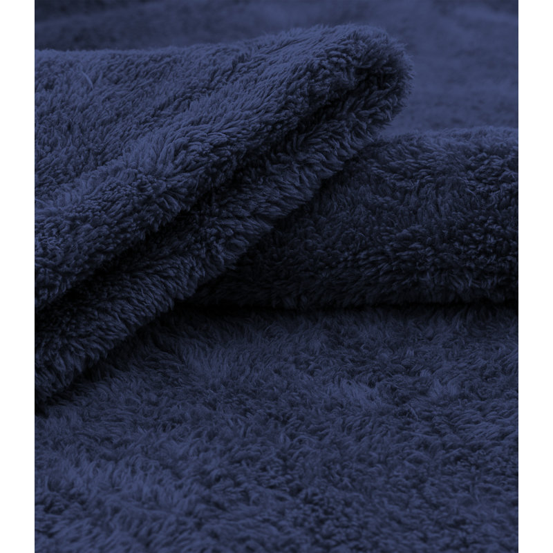 Rhoanne Fleece Mid-Calf Bathrobe with Pockets