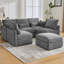 Canapé modulaire en chenille-439491420