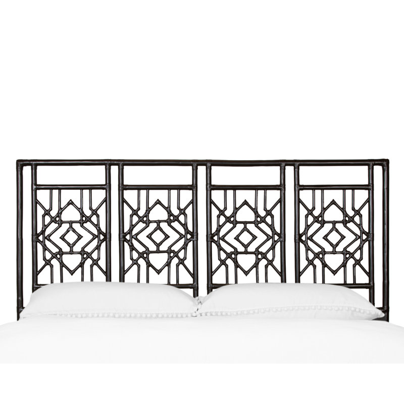 Tulum Open-Frame Headboard, Black, King