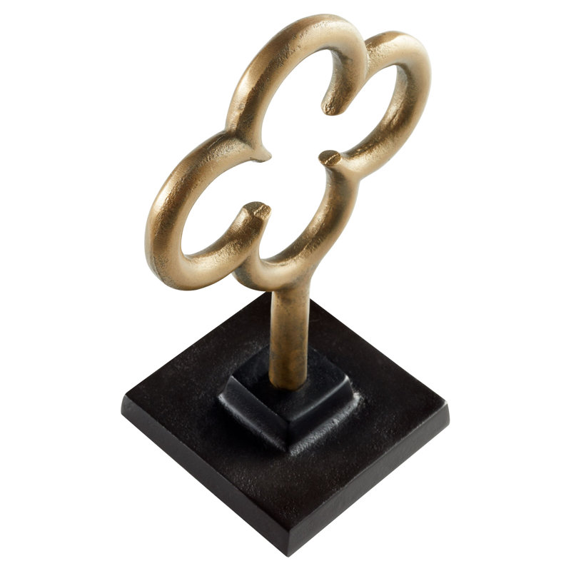 Sculpture Folium, H 8,75 po x l 6 po x P 4 po
