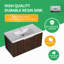 Meuble-lavabo mural simple 36 po avec plateau en résine Katlen-1775167878