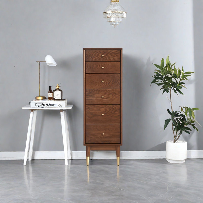 Armoire de rangement à tiroirs, H 47,24 po x l 15,75 po x P 15,75 po