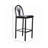 Jevhen Upholstered Counter Stool with Steel Frame