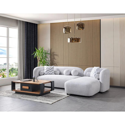 Canapé modulaire Lynda Boucle RAF