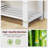 Shoe Bench with Cushion and Adjustable Shelves-243752832