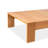 Leon Rectangular Eucalyptus Outdoor Coffee Table