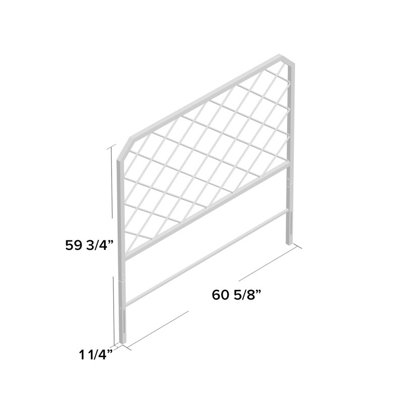 Miruna Open-Frame Headboard, Queen