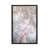 Toile encadrée de bois rustique foncé