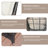 3-piece Patio Rattan Bistro Set With Coffee Table-1110852079