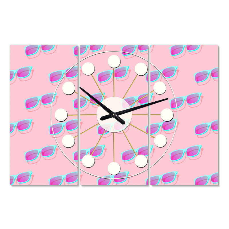 Mid-Century Wall Clock
