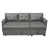 Gray Faux Leather