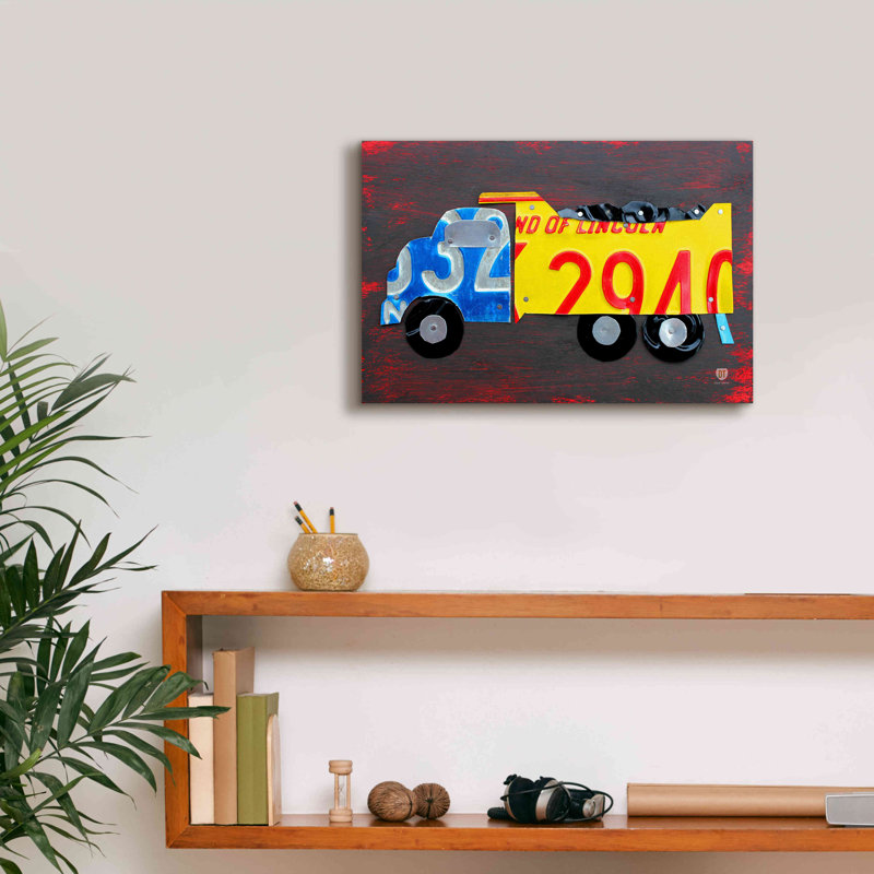 «Dump Truck» par Design Turnpike, H 12 po x l 18 po