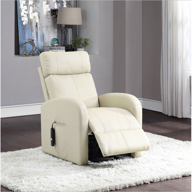 Fauteuil inclinable électrique en cuir synthétique Ricardo
