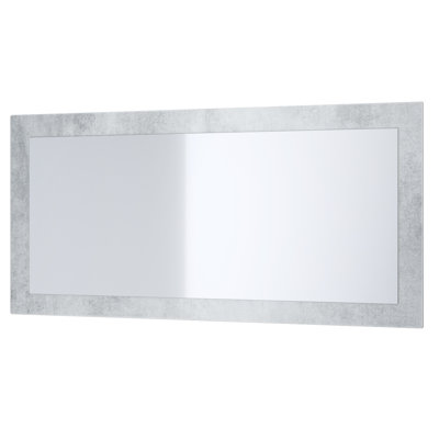 Comptche Engineered Wood Flat Wall Mirror