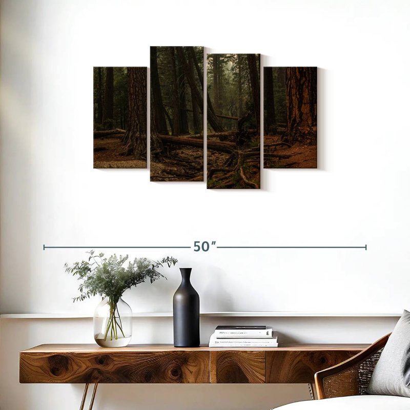 Redwood Tree Forest, 22" H x 36" W