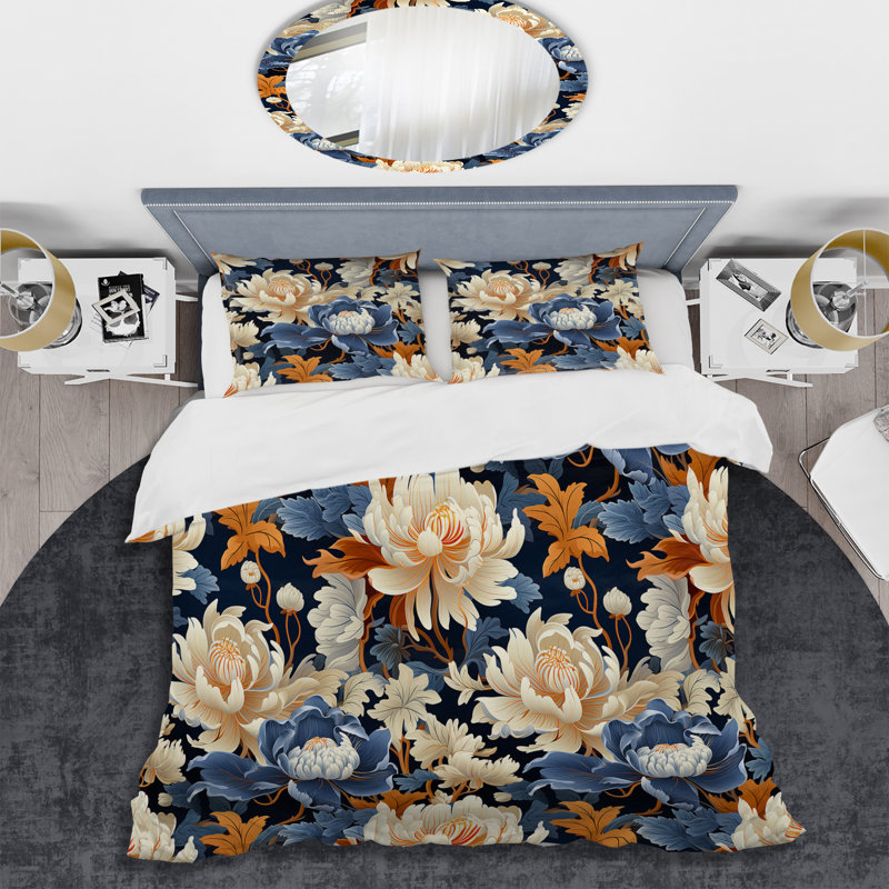 Literie de la dynastie Ming III, Housse de couette pour très grand lit et 2 très