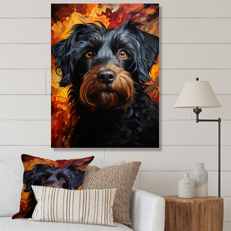 «Puli Poetry Parade», reproduction sur toile, Toile tendue, 44" H x 34" W