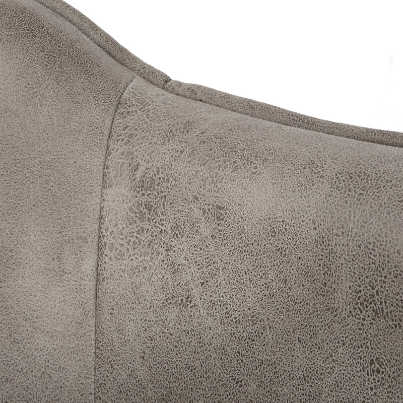 Fauteuil gris Gizele