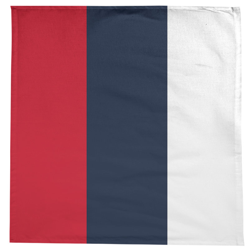 Nappe mélange de coton à rayures Mississippi Rebellion, Mississippi Rebellion - rouge / bleu marine / blan