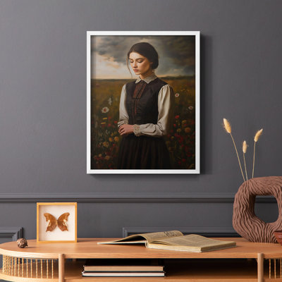 WOMEN Series CCLIV - reproduction encadrée de qualité supérieure - prête à être accrochée - aucun clou requis