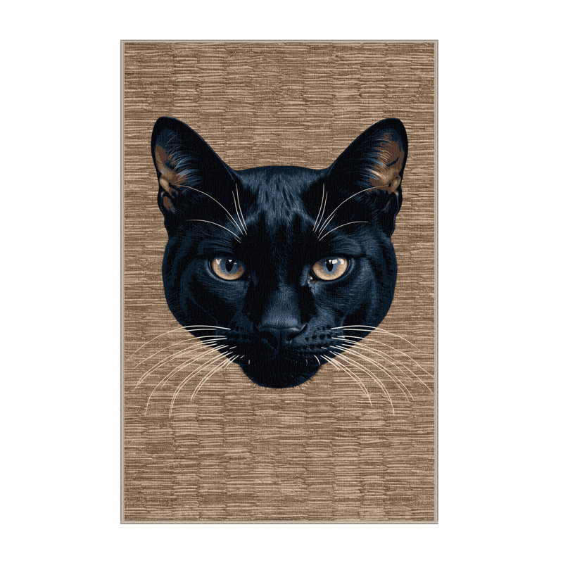  Tapis lavable Bombay Cats, Rectangulaire 2 pi x 3 pi