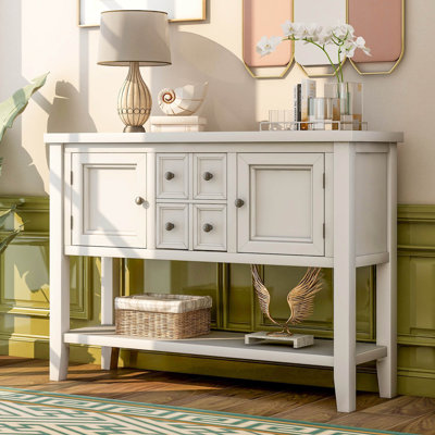 Tassy 46" Solid Wood Console Table by Red Barrel Studio