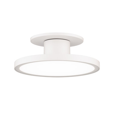 Twist-N-Lite 8" LED 5-CCT Selectable Semi-Flush Mount, 2700K/3000K/3500K/4000K/5000K