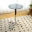 Movable Adjustable Bar Table, Pub Table, 360 Swivel Counter Bistro Table-2107414275