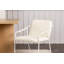 Emmet 46cm H 100% PU Upholstered Upholstered Back Armchair
