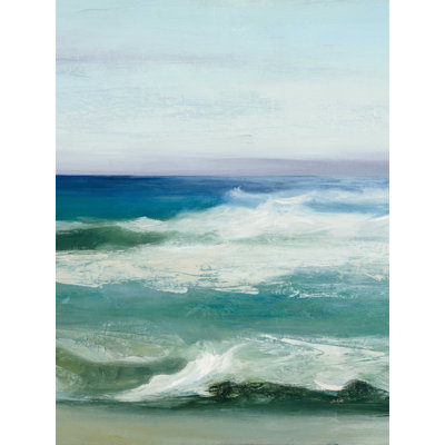 «Azure Ocean III» par Julia Purinton, reproduction sur toile tendue
