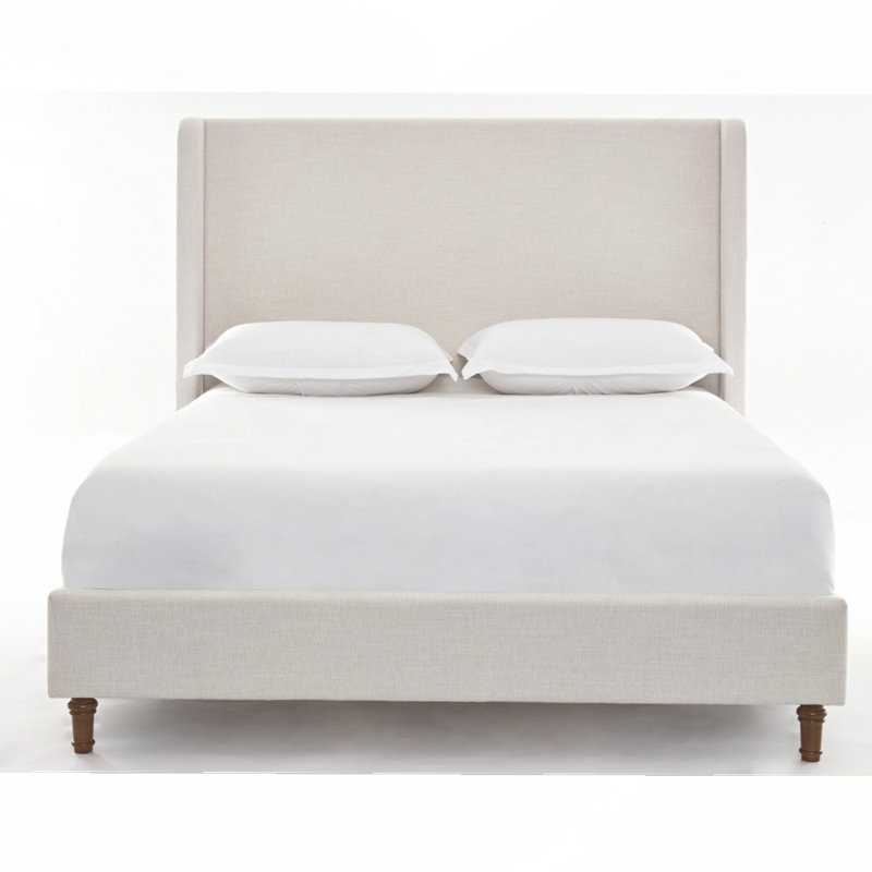 Tête de lit tapissier robuste avec tête de lit haute et sans sommier durable et élégant, Très grand