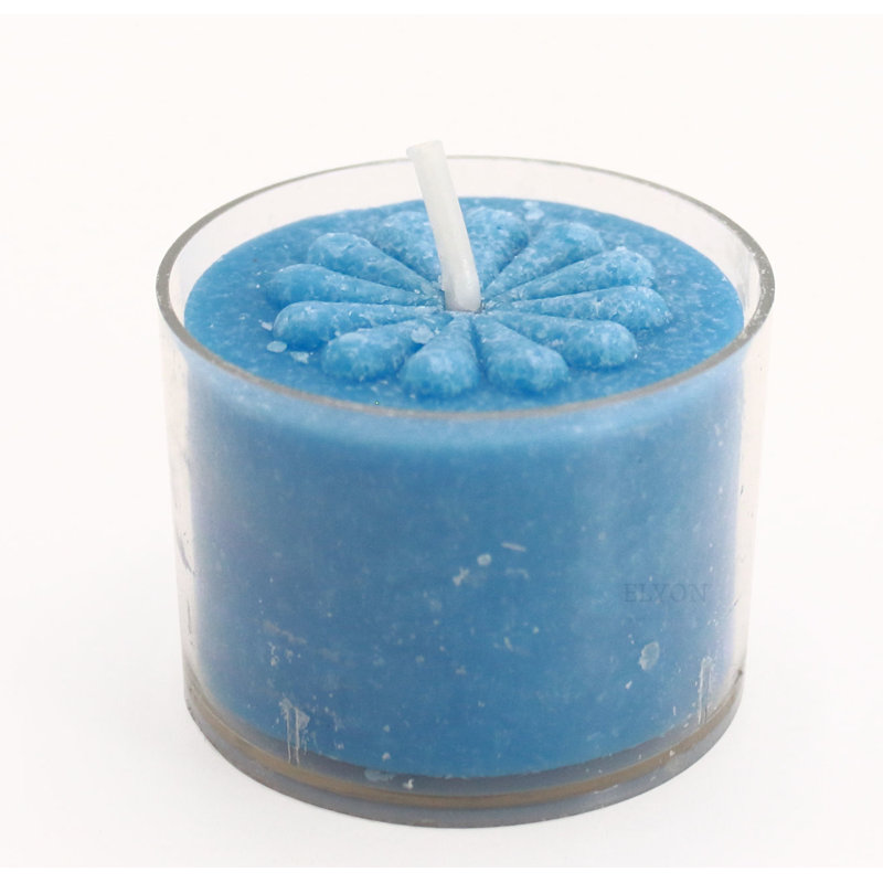 Bougies chauffe-plat Elyon, Bleu