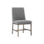 Chaise d'appoint rembourrée d'Otho - Gris-1094274510