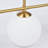 Laneeka Glass Semi Flush Mount