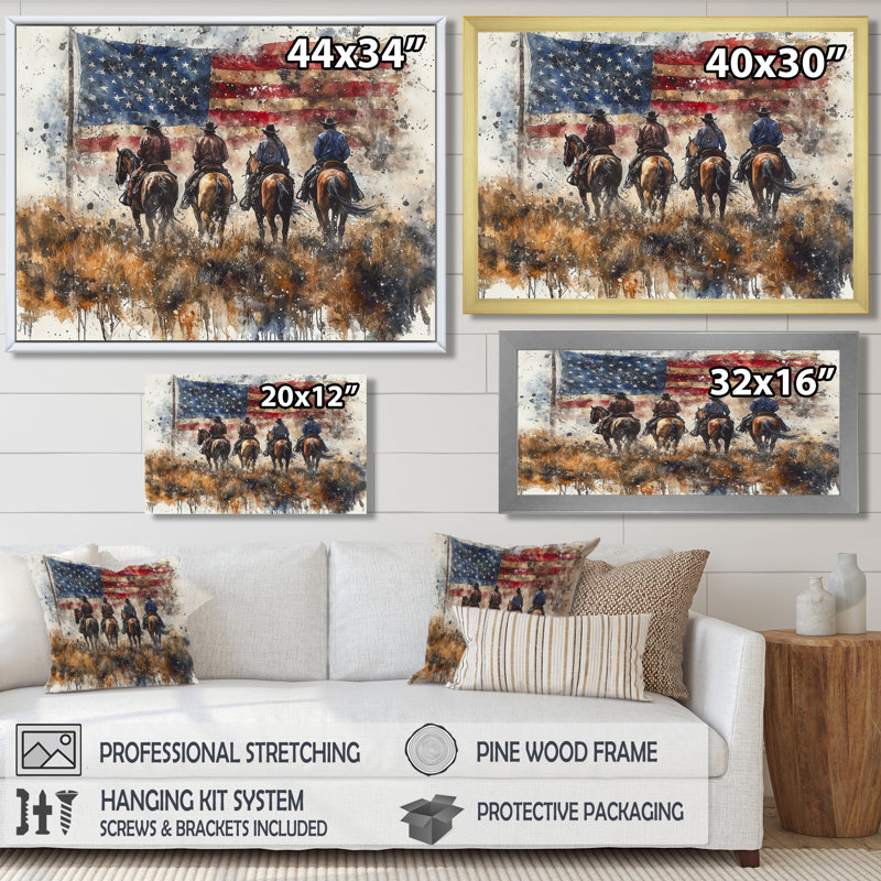 Marieke - États-Unis, art mural, Toile tendue, Ne s’applique pas, H 24 po x l 32 po