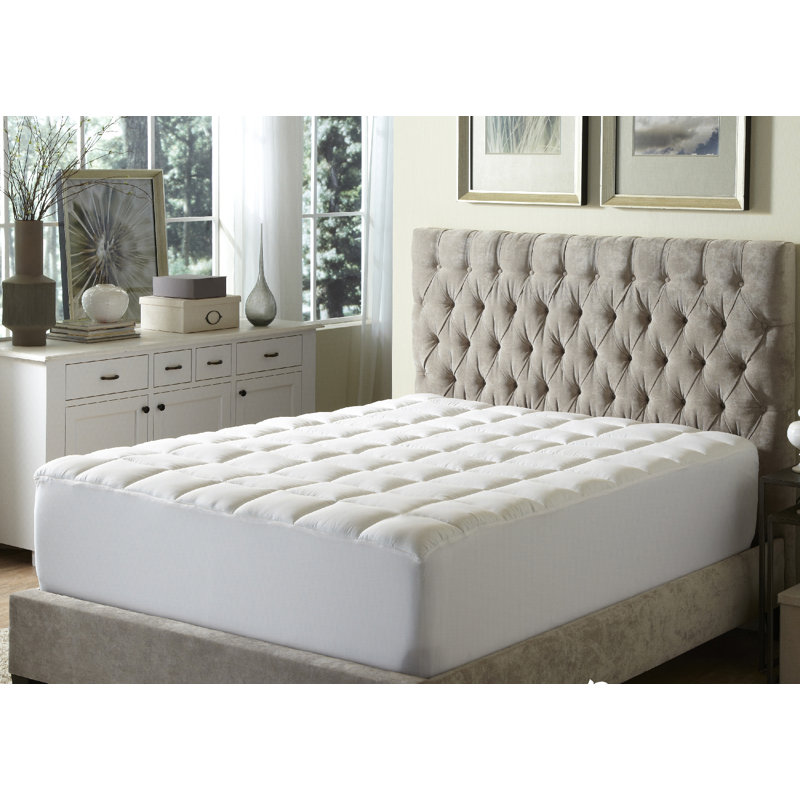Protège-matelas en duvet synthétique, Double