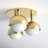 Weston Glass Semi Flush Mount-258528496