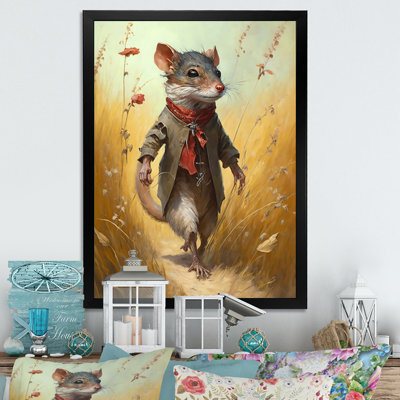 " Mouse In Grass "