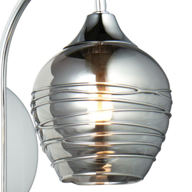Chrome Armed Sconce