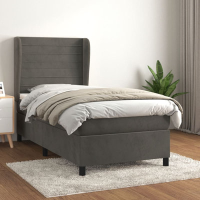 Lit à sommier tapissier avec matelas