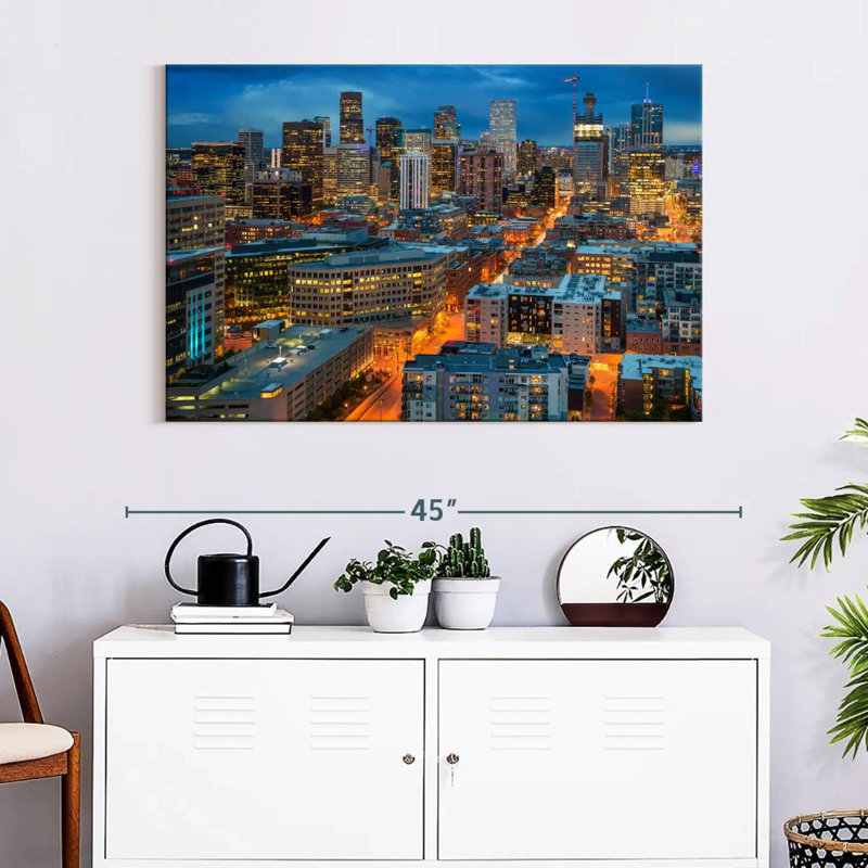 Kavia Denver Blue Hour, H 26 po x l 39 po