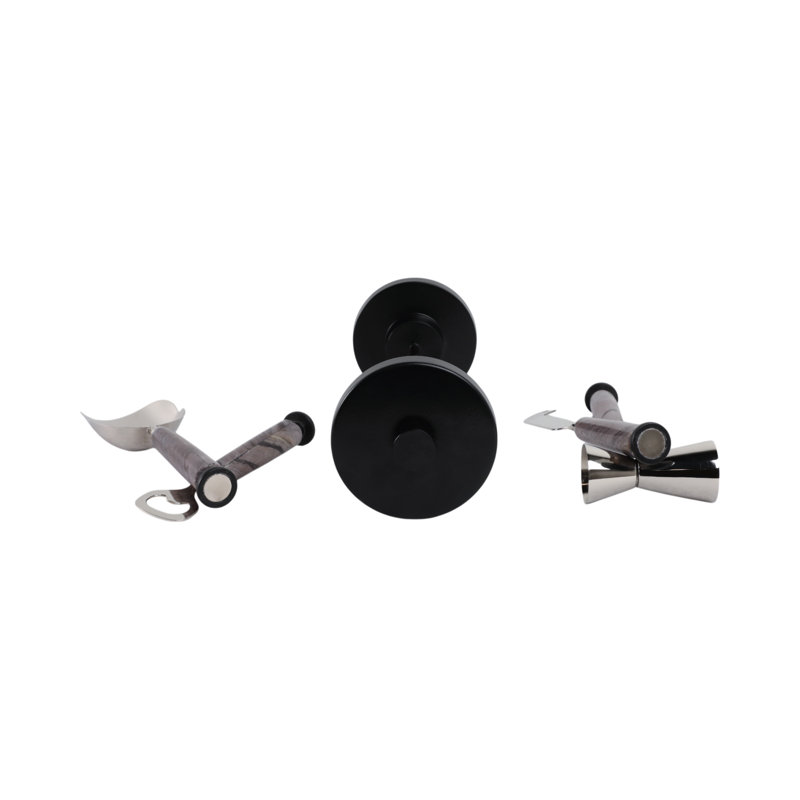 13" Guymon Bar Tool Set, Black
