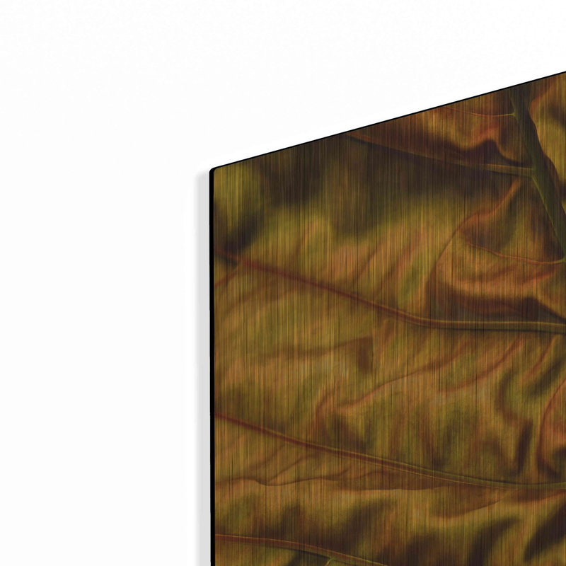 «Golden Desert» par Luxe Metal Portfolio, H 24 po x l 16 po