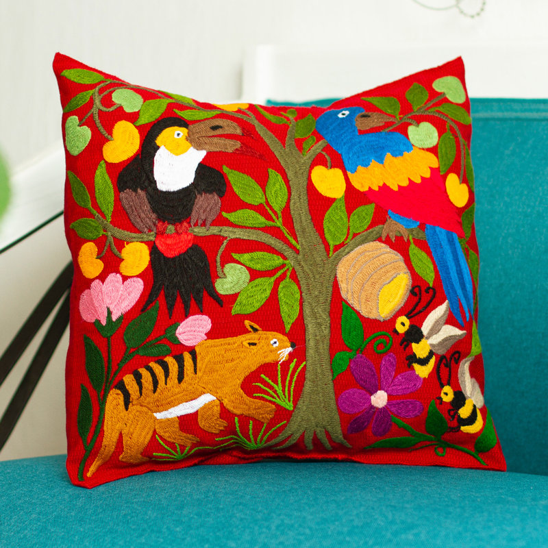 Housse de coussin 100% coton 