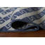 Tapis gris / bleu Gabbeh 8 x 10