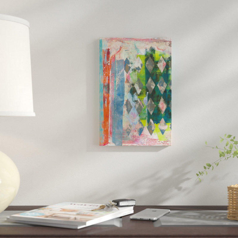« chartreuse après i », impression sur toile, H 12 po x l 8 po x P 0,75 po, Toile tendue, Pas de tapis