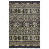 Ackron Southwestern Zero-Pile Flatweave Indoor/Outdoor Durable Area Rug