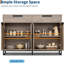 140cm Solid Wood Sideboard